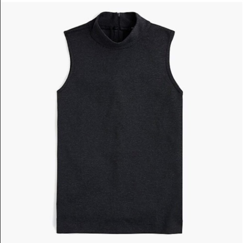 J. Crew 365 Ponte Mock Neck Sleeveless Top NWT XXL